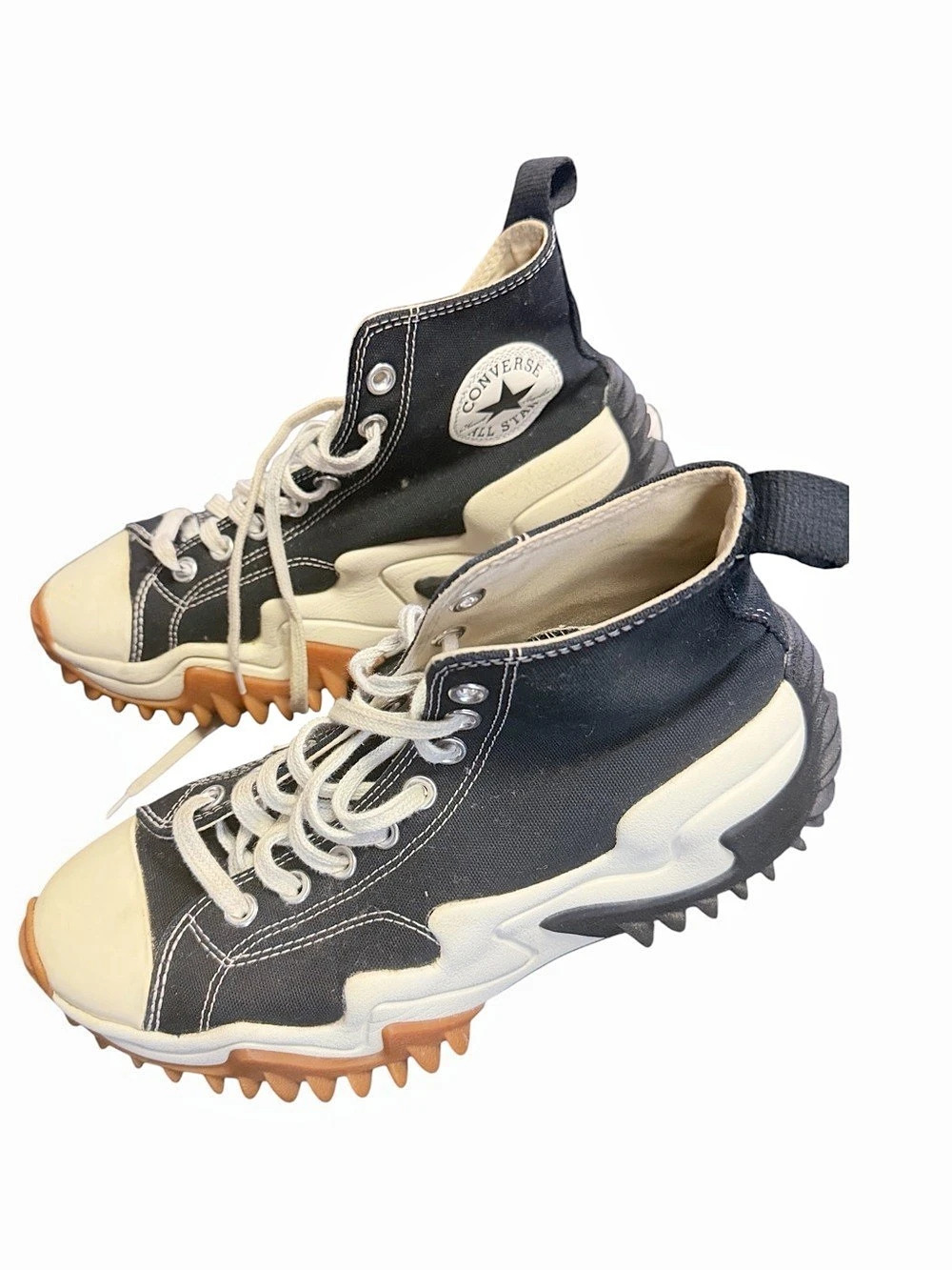 Converse Run Star Motion Black Gum Honey Black & Cream US 7